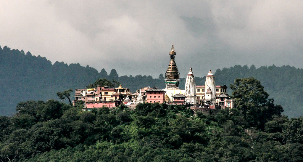 Swayambhunath Stupa view from A distance